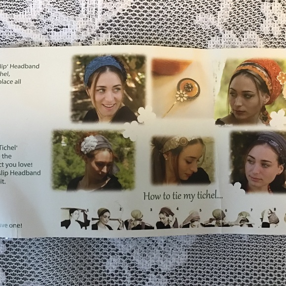 Tichel Head Coverings - 8 PIECE Set - NEW - Picture 3 of 9
